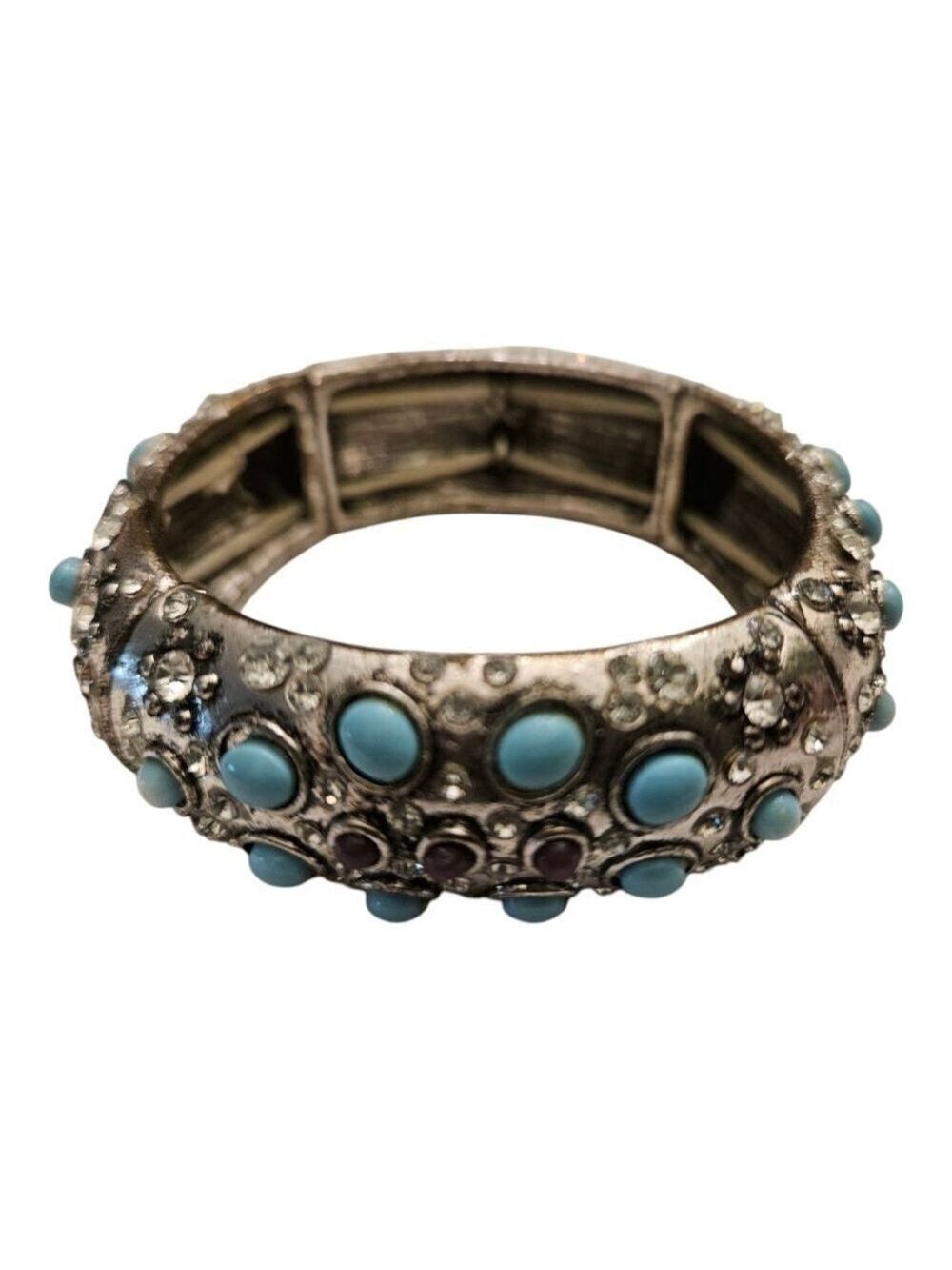 Women's Unbranded Bracelet One Size Silver and Blue - Picture 6 of 6
